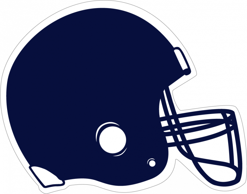 28 Collection Of Blue Football Helmet Clipart - Clip Art Red Football Helmet (800x630), Png Download