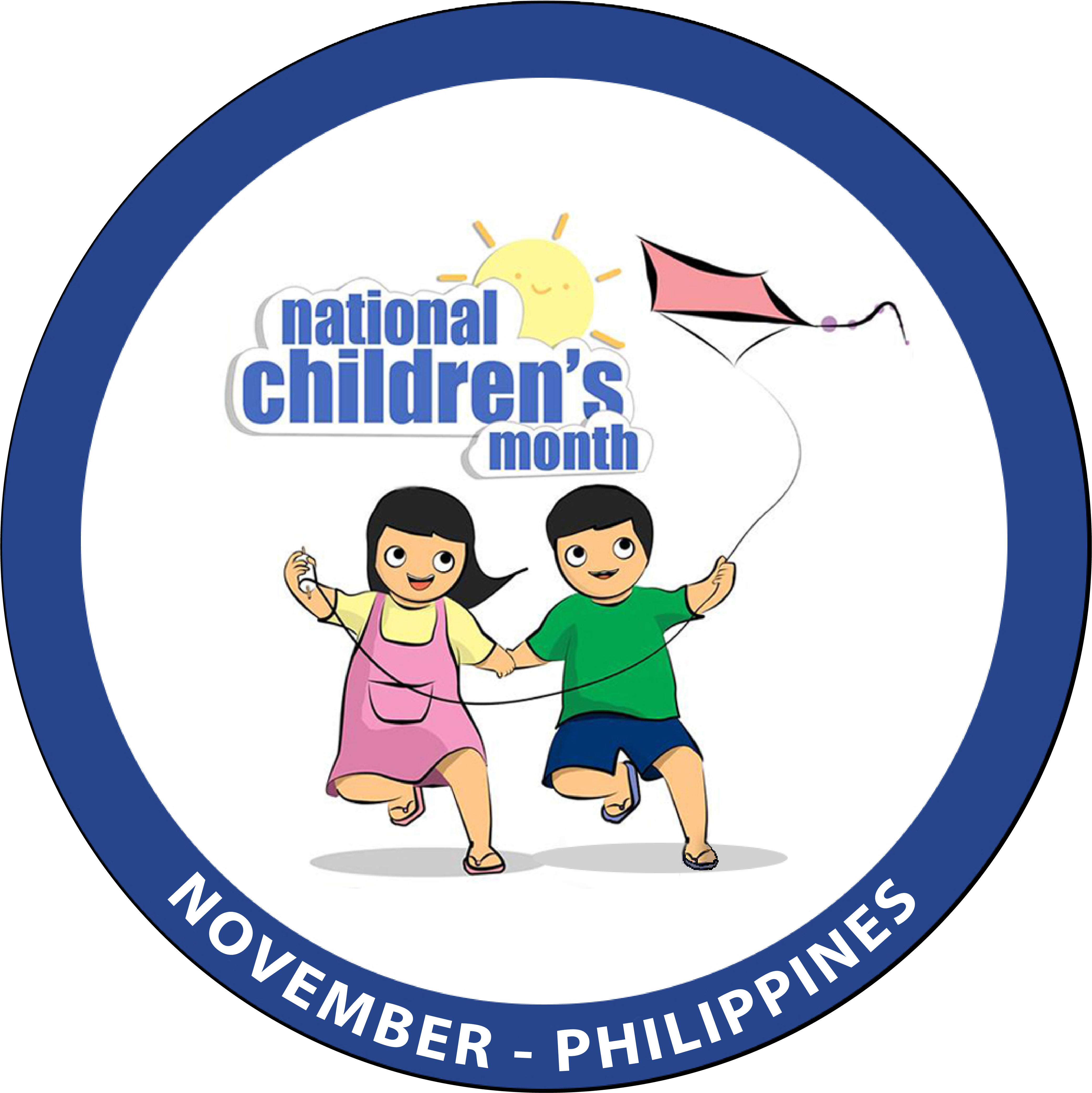 Png - National Children's Month (4500x4500), Png Download