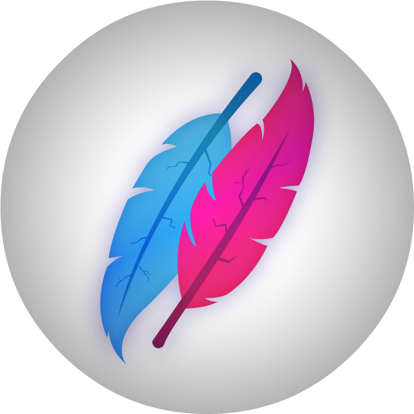 Twospirit Icon White 75 - Icon (900x900), Png Download