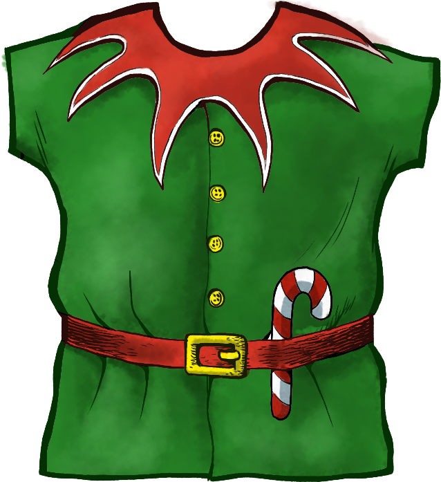 Click Me - Elf Shirt Clip Art (700x700), Png Download