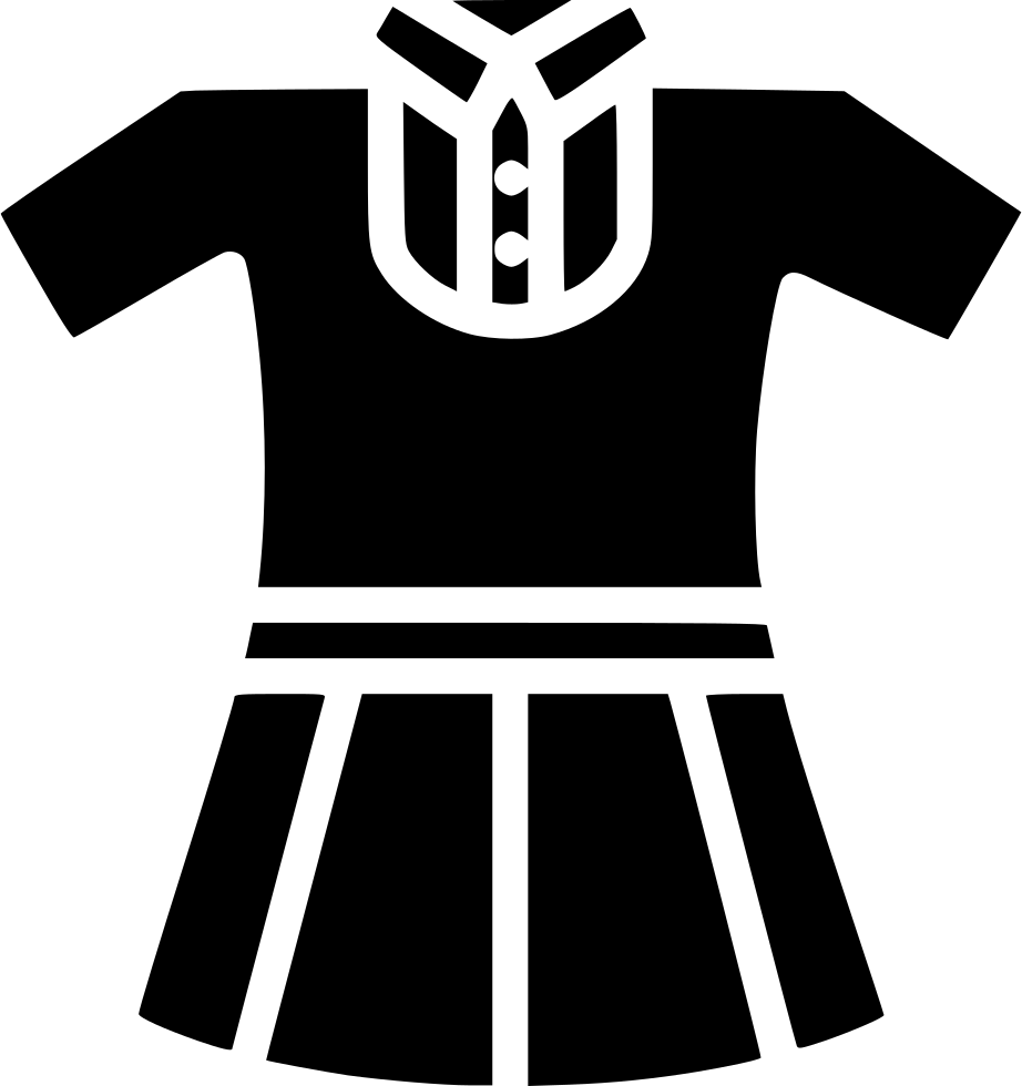 Girl Uniform Cloth School Study Comments - School Uniform Icon (922x980), Png Download
