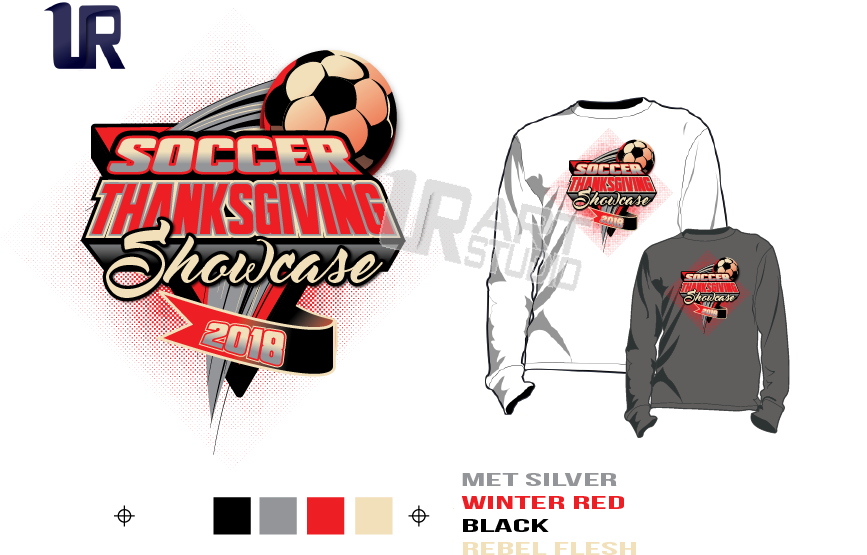 Ur Art Studio, Cleveland Ohio - 3 Color T Shirt Design (1065x559), Png Download