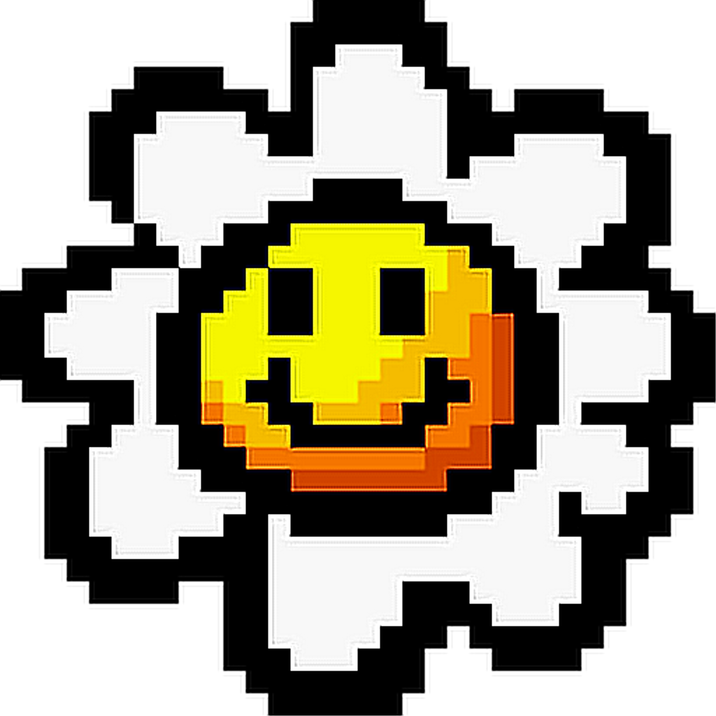 Flower Png Pixel Cute Kawaii Tumblr - Yoshi Flower Gif (1024x1024), Png Download
