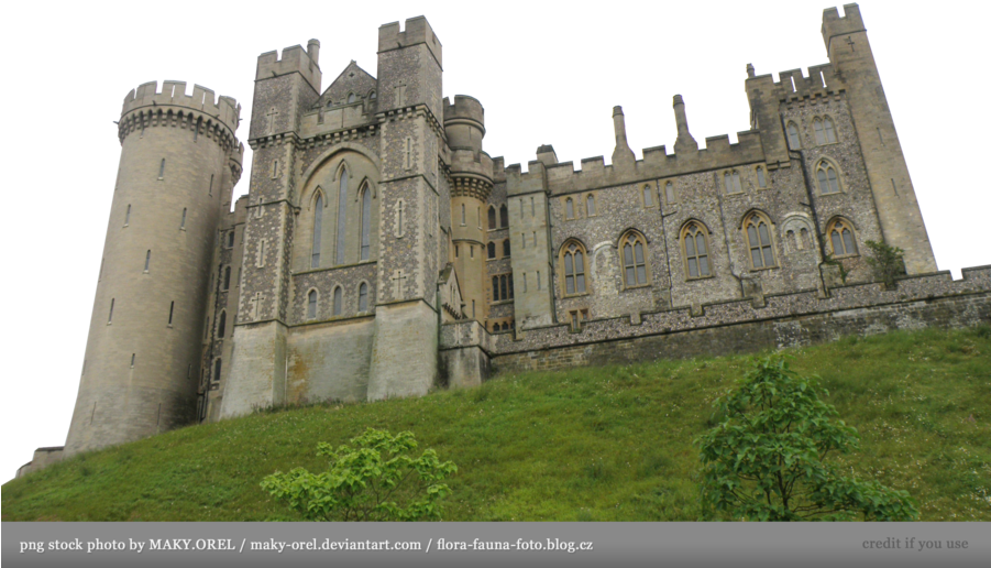Fantasy Castle With Balcony - Arundel Castle (900x534), Png Download