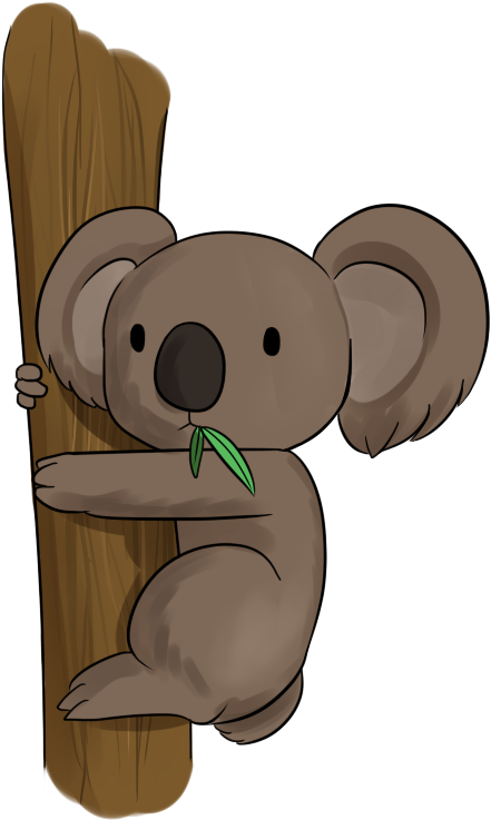 28 Collection Of Cute Australian Animals Clipart - Koala Clipart (486x768), Png Download