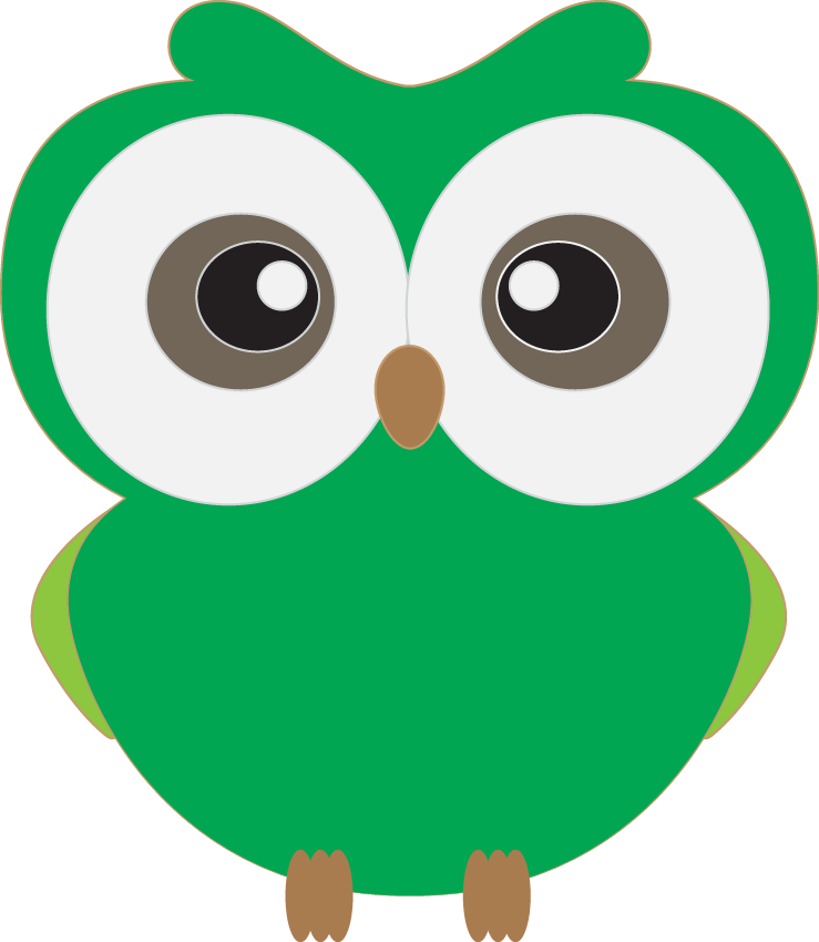 Cute Owl Construction Clipart - Cute Owl Clip Art Png (739x850), Png Download