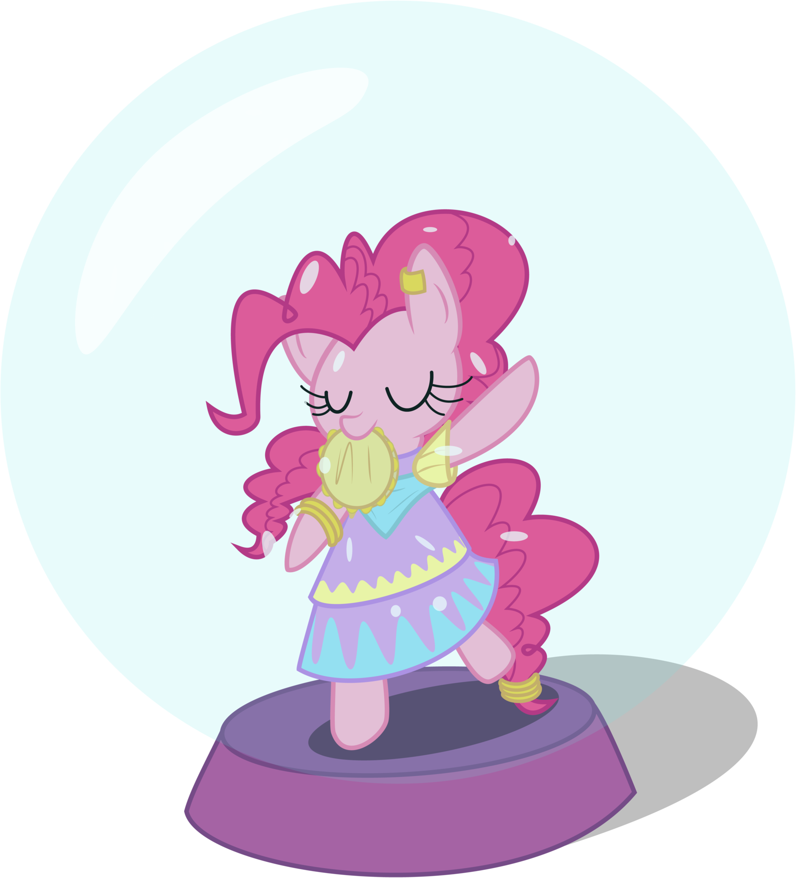 Gypsy Bard Artwork - Snow Globe (1600x1765), Png Download