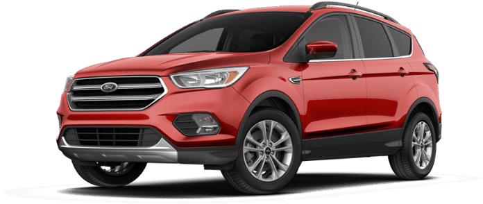 Se - 2018 Ford Escape Black (695x347), Png Download