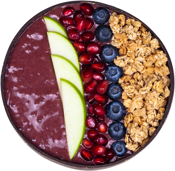 Açaí Bowl - Açaí Na Tigela (620x620), Png Download