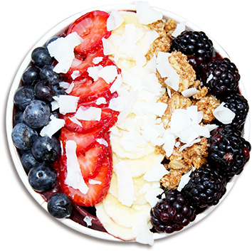 Fully Loaded Açaí Bowl - Acai Bowl Transparent (414x370), Png Download
