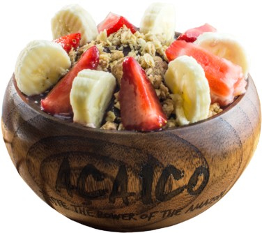 Acai Bowl - Açaí Na Tigela (400x350), Png Download