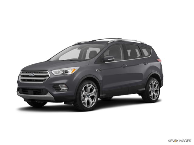 New Car 2018 Ford Escape Titanium - Honda Hrv 2018 Navi Silver (640x480), Png Download