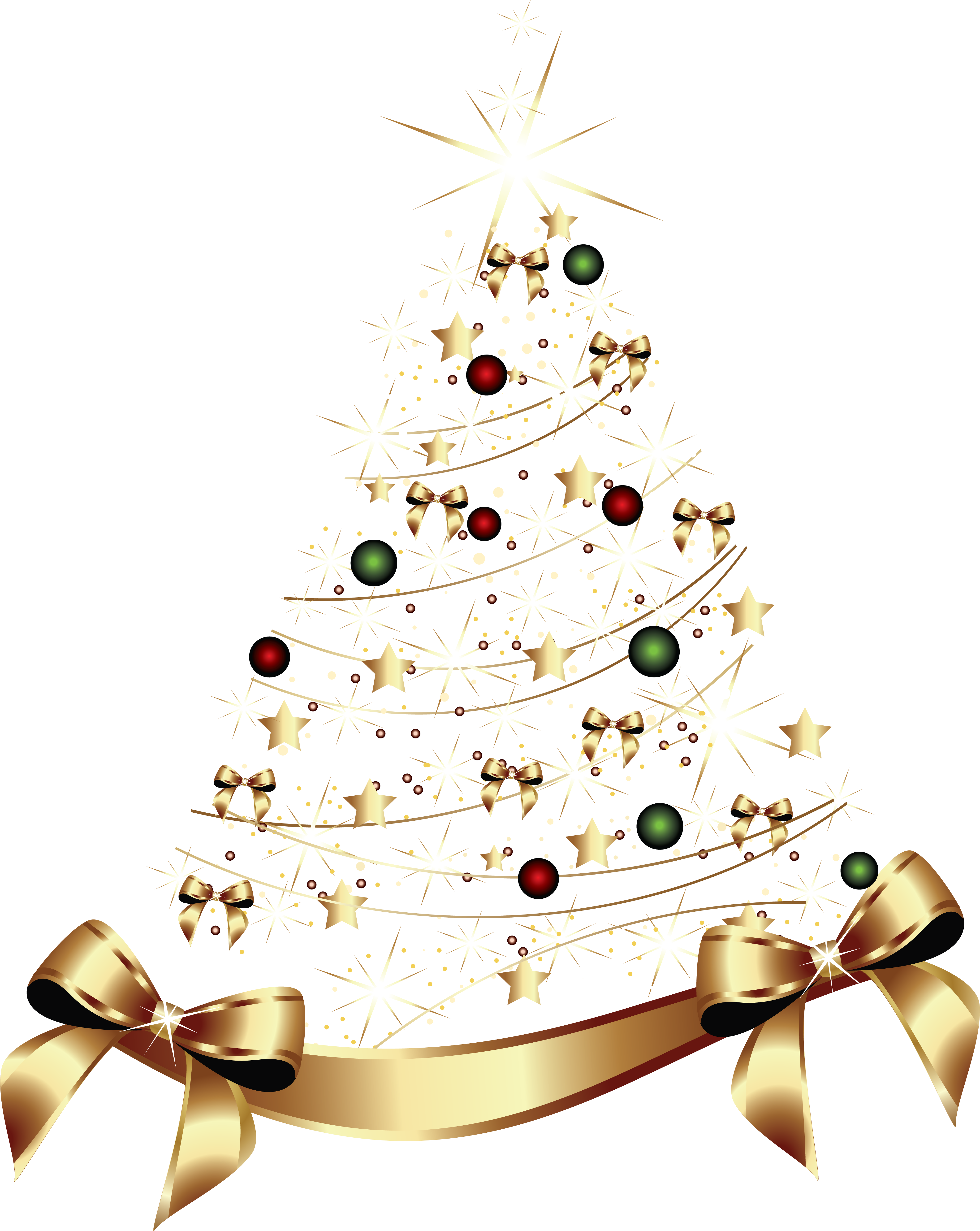 Download HD Transparent Christmas Ornaments Tumblr - Gold Christmas Tree  Png Transparent PNG Image - NicePNG.com, image size:4147x5208