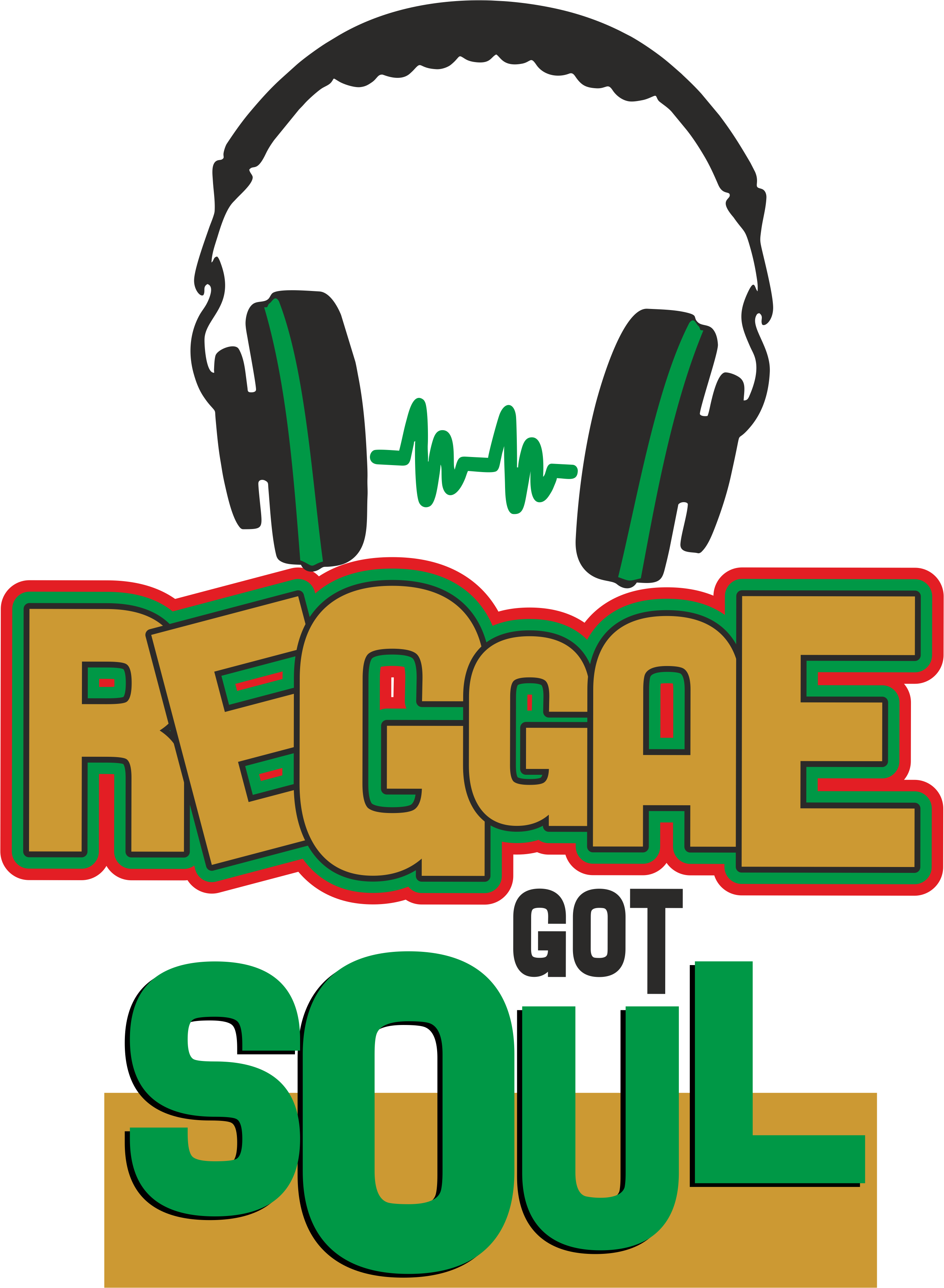 Listen To The Best Reggae Songs Of 2017 From The Best - Crocodil Graphics Iphone Decals. Iphone Stickers, Vinyl, (2570x3506), Png Download