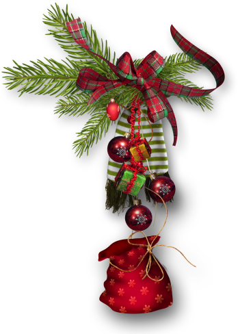 Image - Decoración Navidad Png (387x500), Png Download