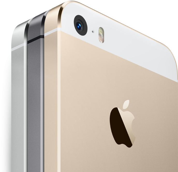 Iphone 5s Isight - Apple Iphone 5s - 16 Gb - Silver - Unlocked (694x664), Png Download