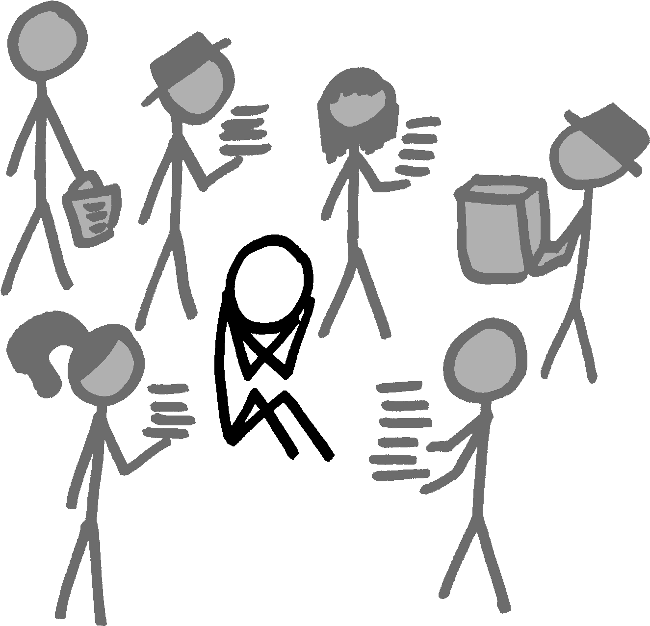 Burnout - Illustration (1576x1350), Png Download