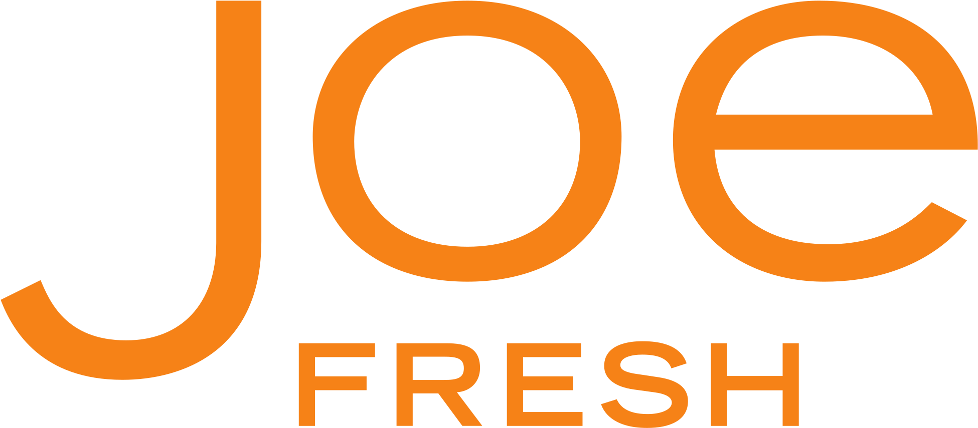 Open - Joe Fresh Logo Png (2000x1013), Png Download