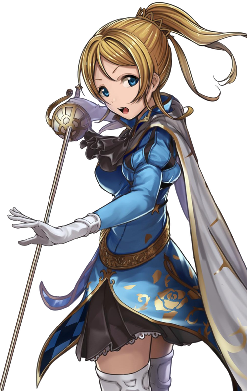 Beginner Rapier [t1 - Granblue Fantasy Love Live (498x806), Png Download