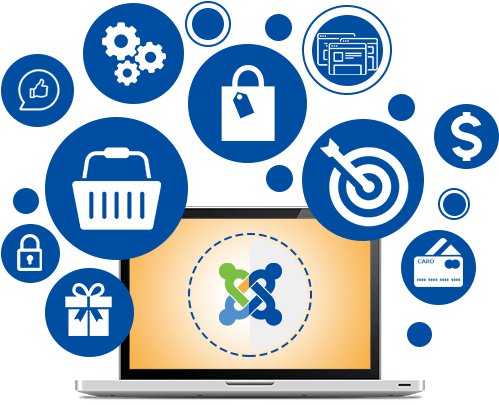 Joomla Development Services - Joomla (500x448), Png Download