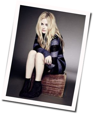Avril Lavigne Guitar Chords For Everybody Hurts Acoustic - Avril Lavigne (319x387), Png Download
