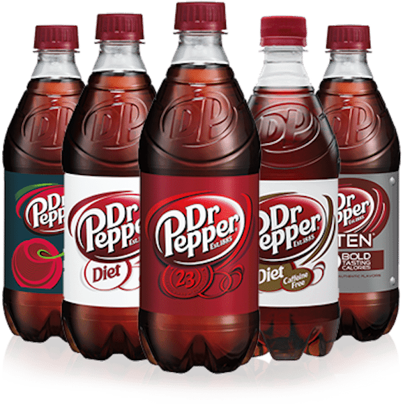 Dr Pepper “ - Dr Pepper Flavors (600x579), Png Download