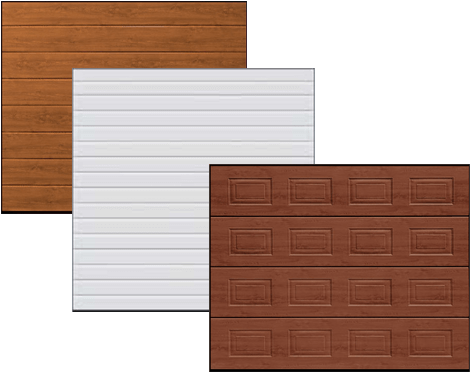 Sectional Garage Doors - Garage (480x380), Png Download