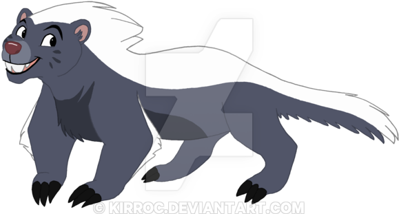 Honey Badger Clipart Lion - Lion Guard Bunga Adult (600x324), Png Download