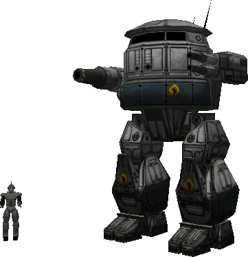 Urban Mech - Thumbnail (361x373), Png Download