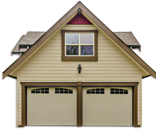 Garage Doors - Household Essentials Hinge-it 6 Piece Decorative Garage (532x439), Png Download