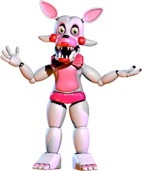 Mangle Fnaf 2 (551x663), Png Download