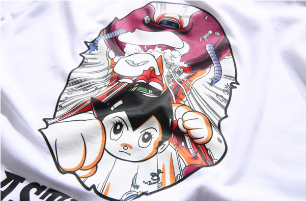 A Bathing Ape Astroboy T-shirt - Cartoon (600x600), Png Download