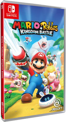 Mario Rabbids Kingdom Battle Box Art - Mario Rabbids Kingdom Battle Game (297x420), Png Download