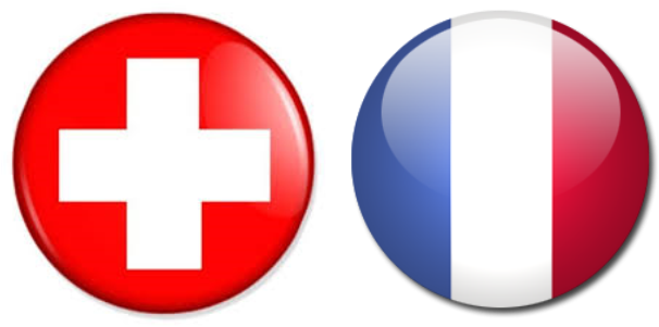 Switzerland Vs - - Swiss France Euro 2016 (614x310), Png Download