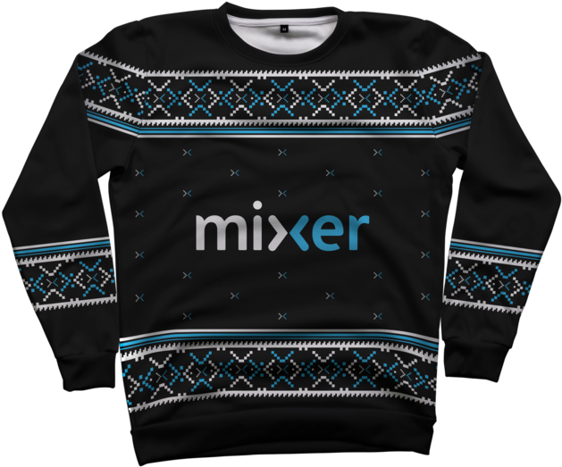 "ugly" Christmas Sweater Sweatshirt - Crew Neck (650x650), Png Download