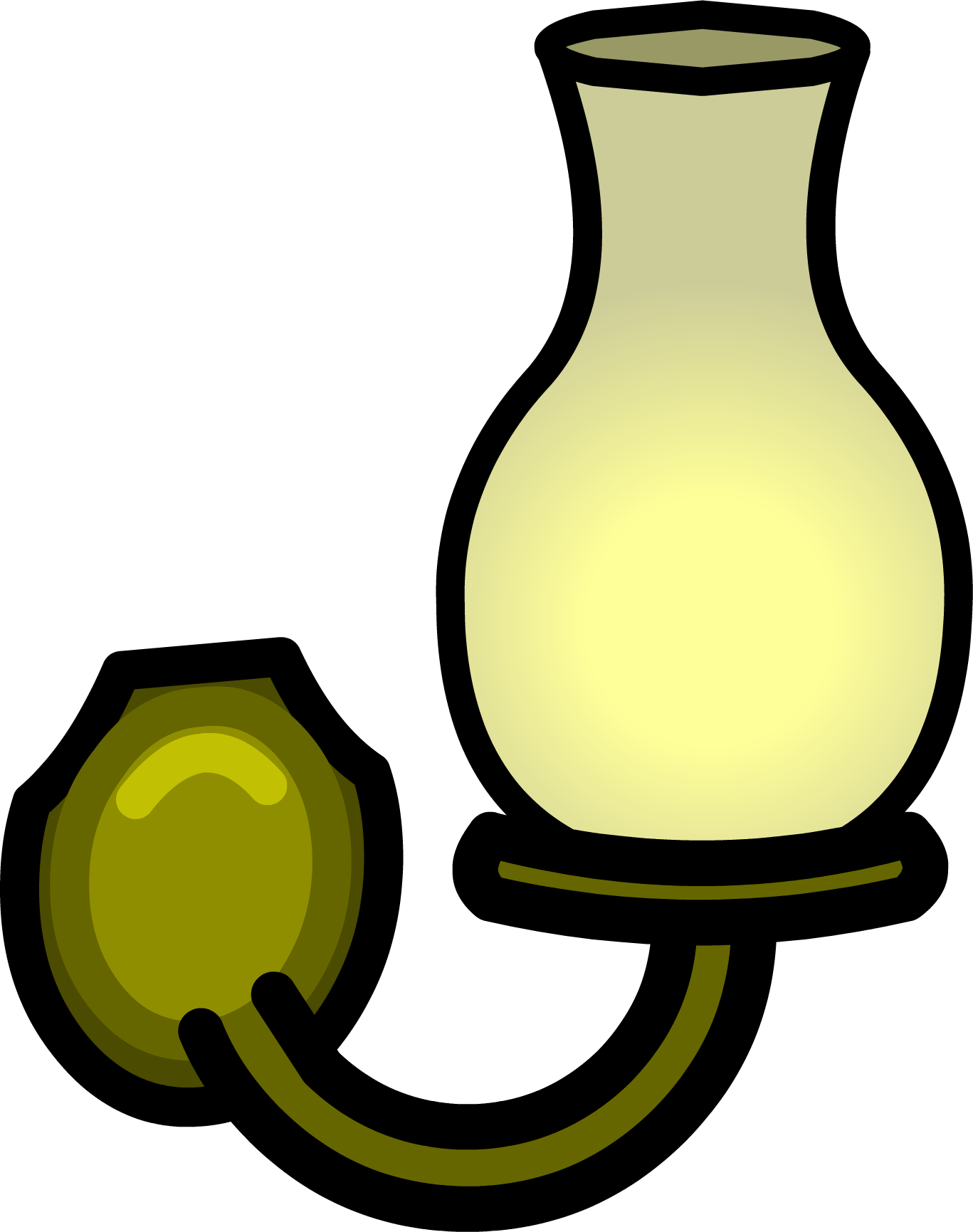 Single Wall Light - Wall Lamp Clip Art (1367x1731), Png Download
