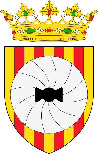 Escudo De Molins De Rei - Molins De Rei (383x599), Png Download