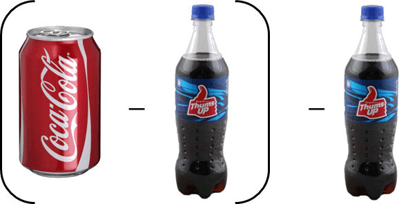 Figure Shows Thumps Up And Coca-cola - Coca Cola My Can (578x296), Png Download