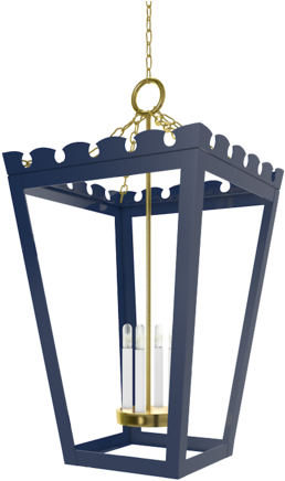 Newport Lantern Brass - Brass (600x600), Png Download