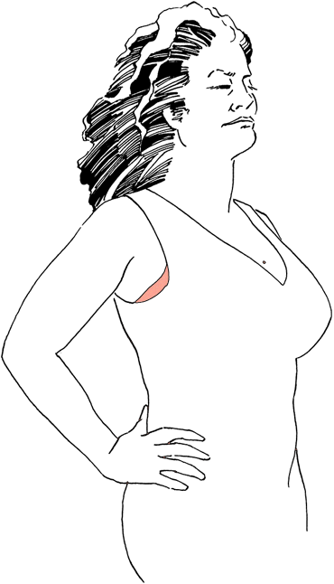 Wearing It Around - Sketch (370x646), Png Download