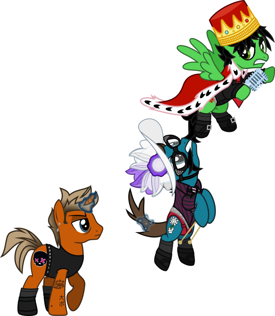 Lightningbolt, Bags Under Eyes, Belt, Billie Joe Armstrong, - My Little Pony: Friendship Is Magic (891x1024), Png Download