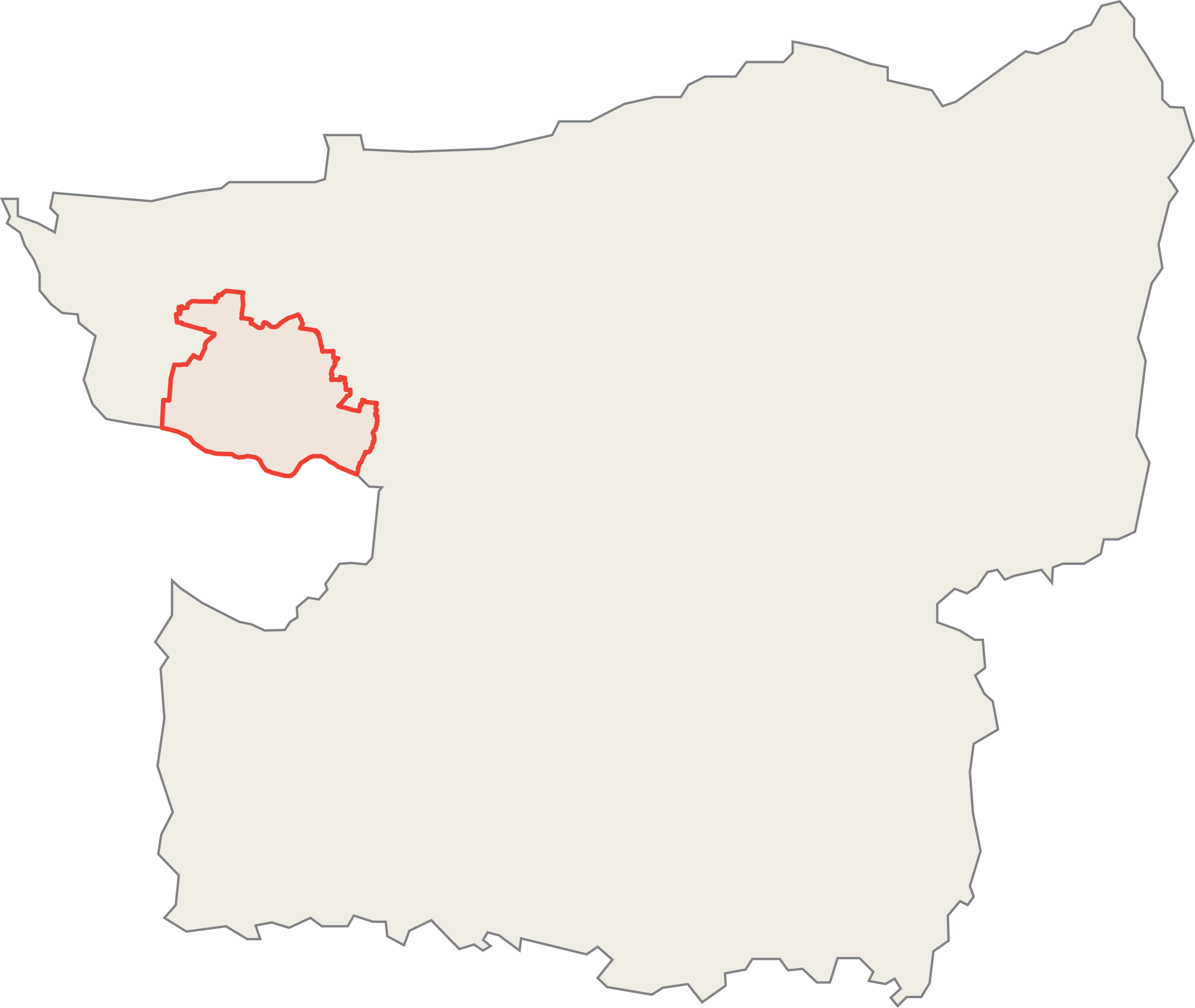 File - Peta-srengat - Map (2182x1842), Png Download