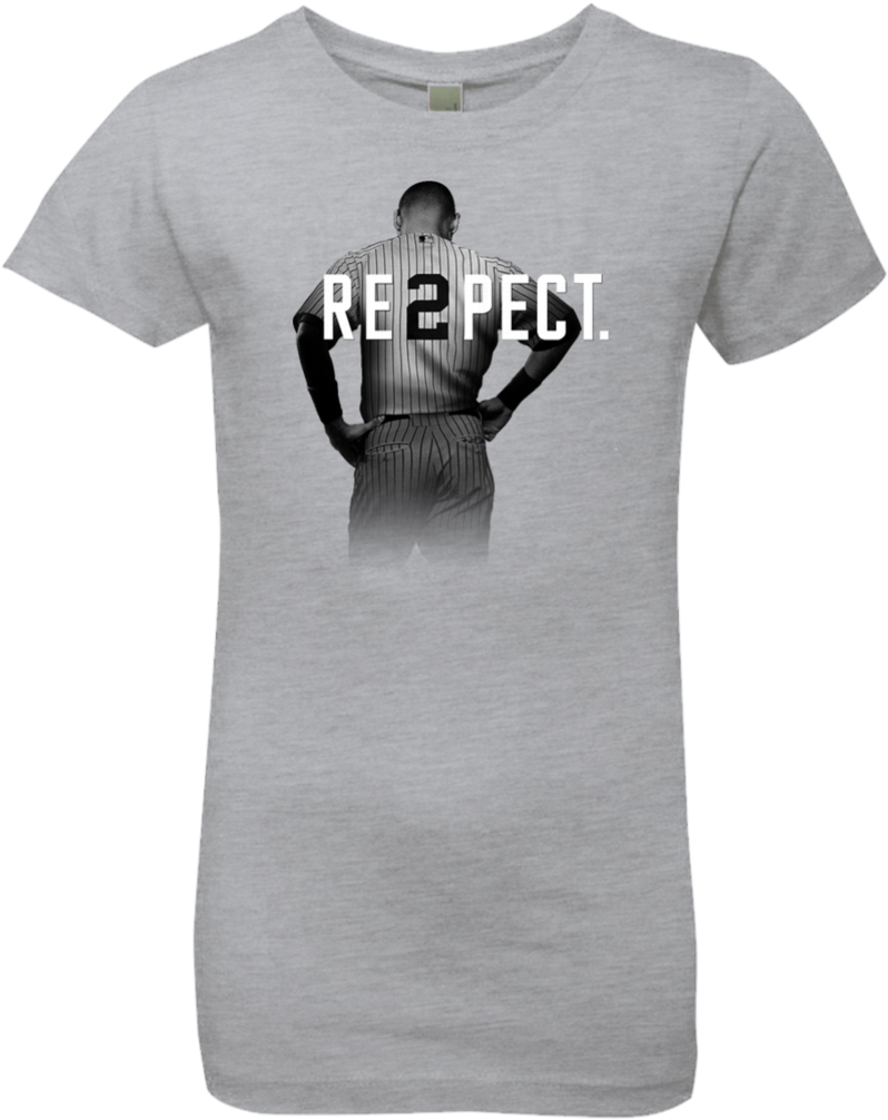Respect Derek Jeter Girls' Princess T Shirt T Shirts - Eggs Fried Or Fertilized (1024x1024), Png Download