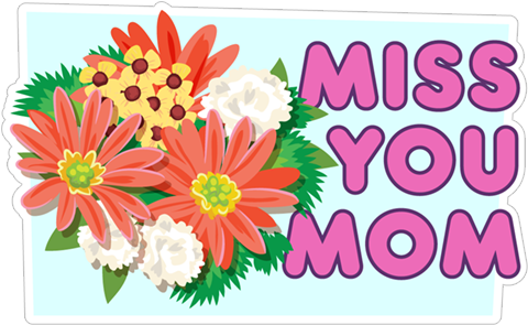 Miss You Mom - Mother (490x317), Png Download
