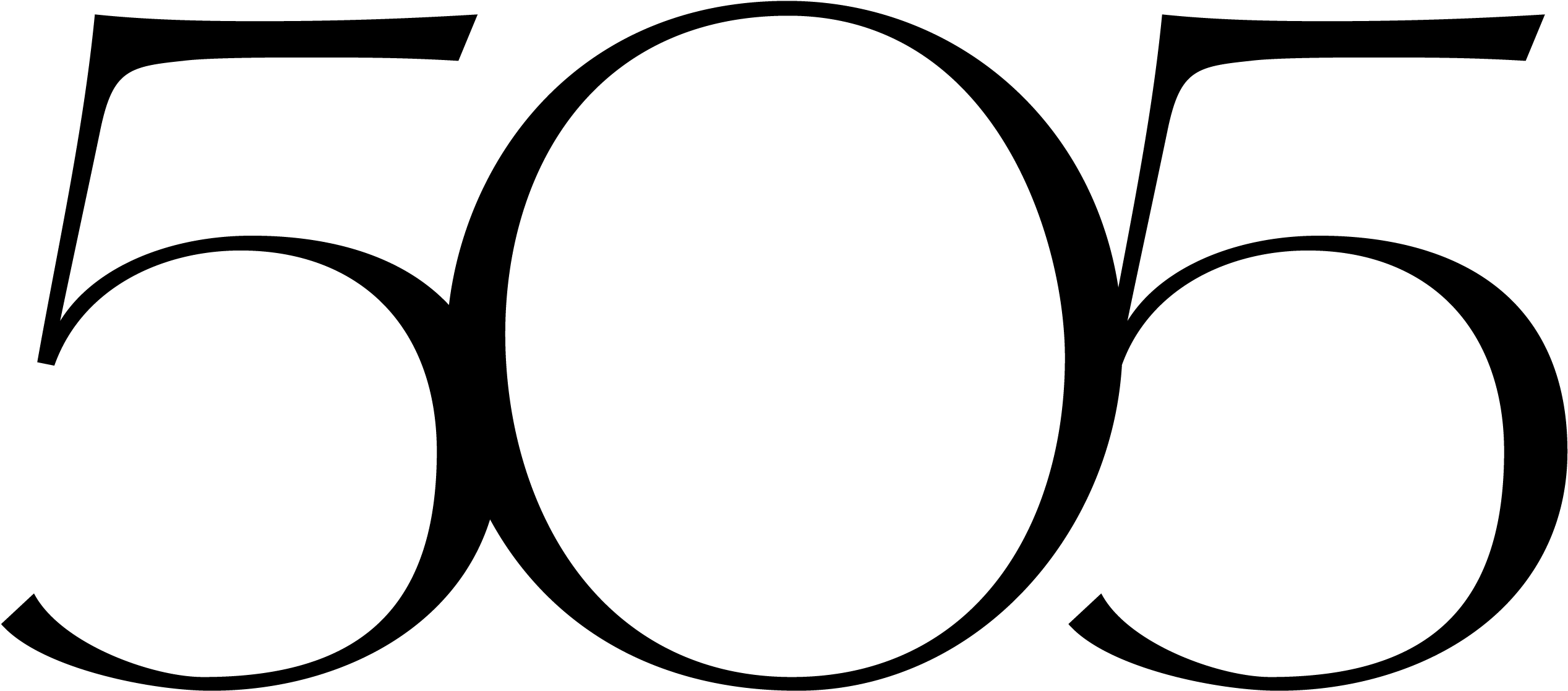 505 Logo (2534x1416), Png Download