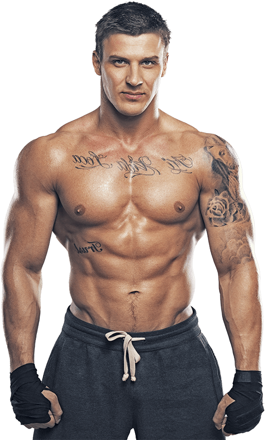 Lance - Muscle (643x900), Png Download