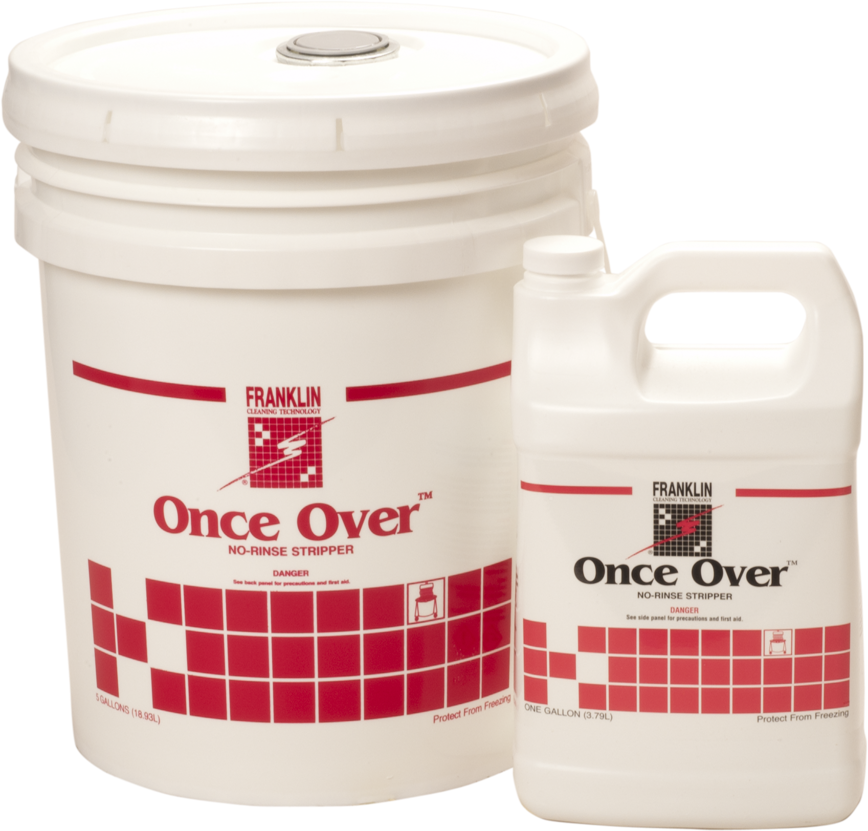 Once Over™ - Franklin Cleaning Technology Once Over No-rinse Floor (1784x1698), Png Download