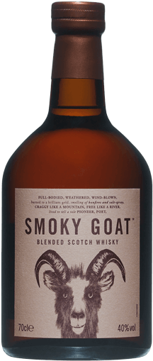 Whiskey Union Smoky Goat - Smoky Goat Blended Whisky (300x600), Png Download