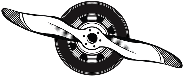 Picture Library Stock Airplane Propeller Clipart - Airplane Propeller Clipart Png (640x270), Png Download
