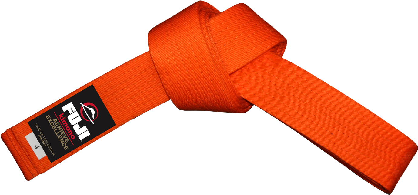 Fuji Sports Orange Belt - Fuji Sports Red Belt (1500x768), Png Download